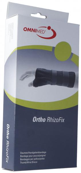 OMNIMED Ortho RhizoFix medium 16,5-18,5cm droit noir
 