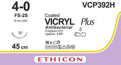 VICRYL PLUS viola intrecciato 1xFS-2 4-0 1x45 cm 36 pezzi. 