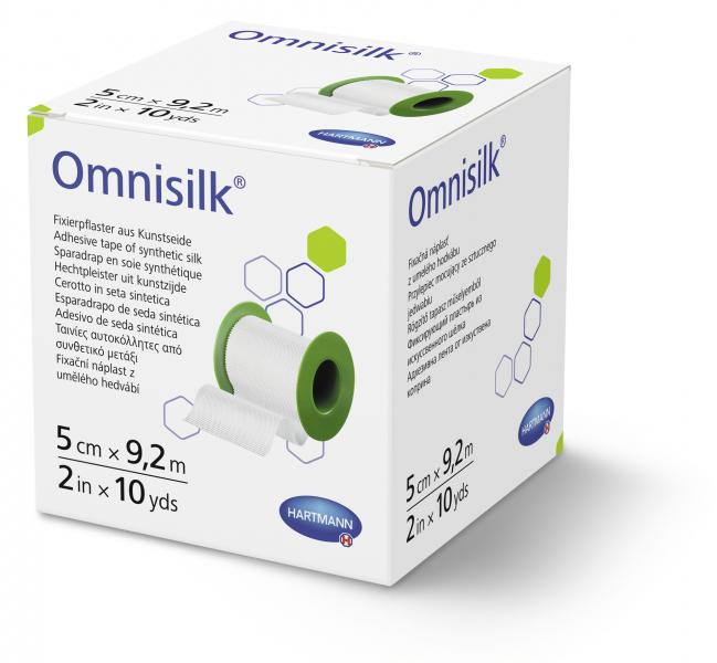 Omnisilk pansement adhésif 2.5cmx9.2 m 1rouleau 