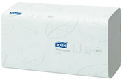 Handtücher Tork Adv Interfold 2-lg we 21x34cm 2856 