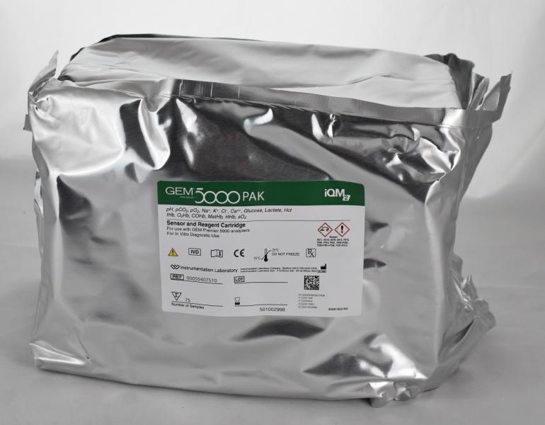 GEM 5K BG/ISE/GLU/LAC/COOX PAK 75 Proben 