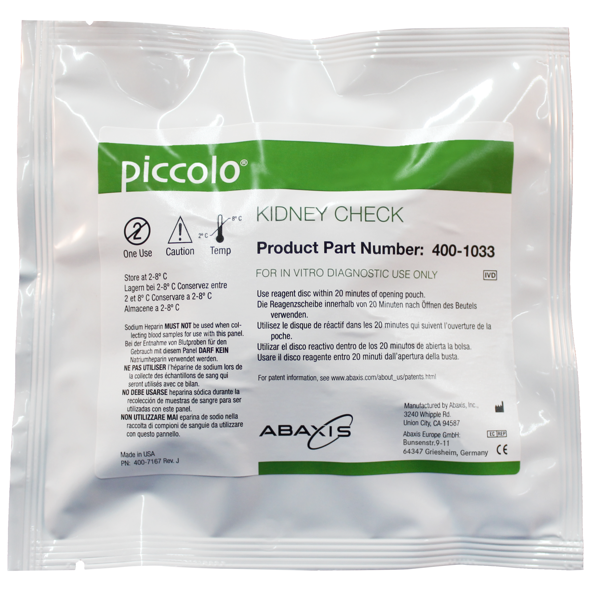 Piccolo® Kidney Check 