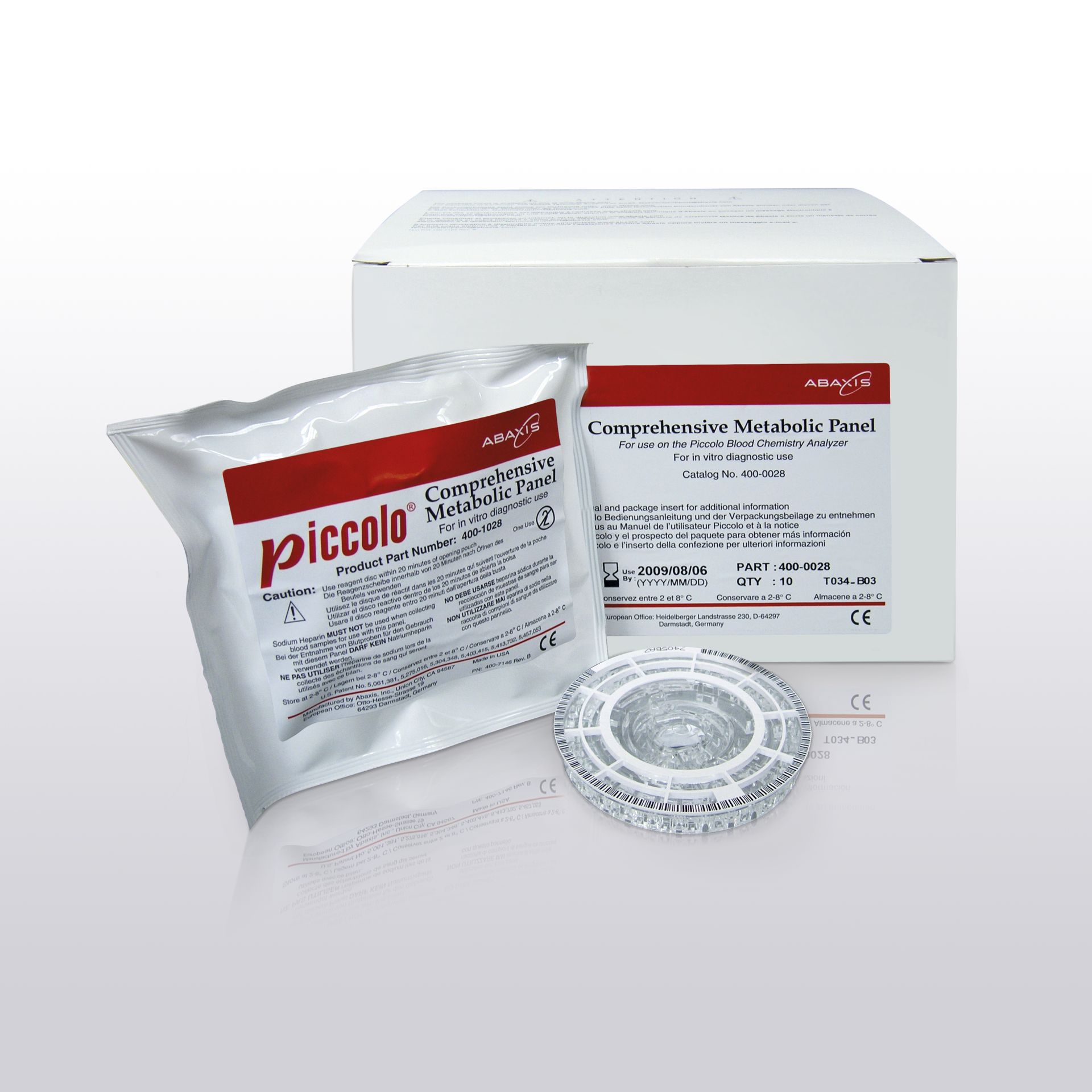 Piccolo® Comprehensive Metabolic Panel
 