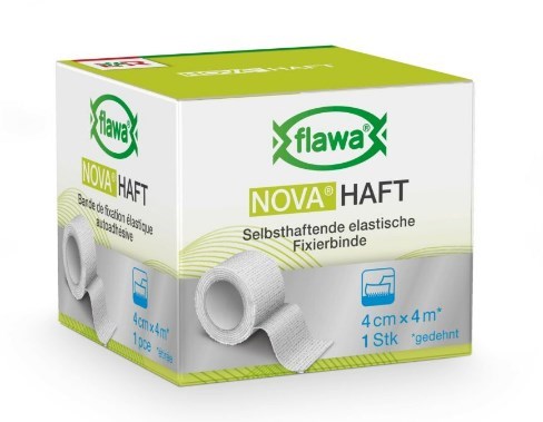 FLAWA NOVA Haft bande gaze cohésive 4cmx4m 