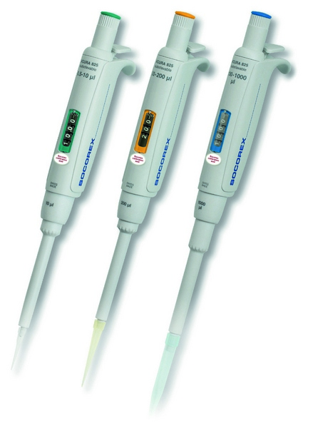 Micropipetta manuale ACURA 825 10-100µl 