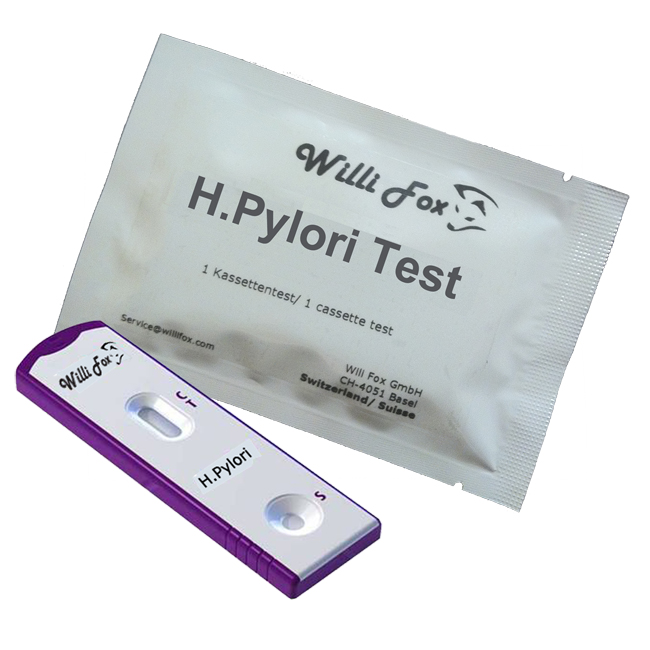 Helicobacter Pylori Blut Test 10 Stk Willi Fox 
