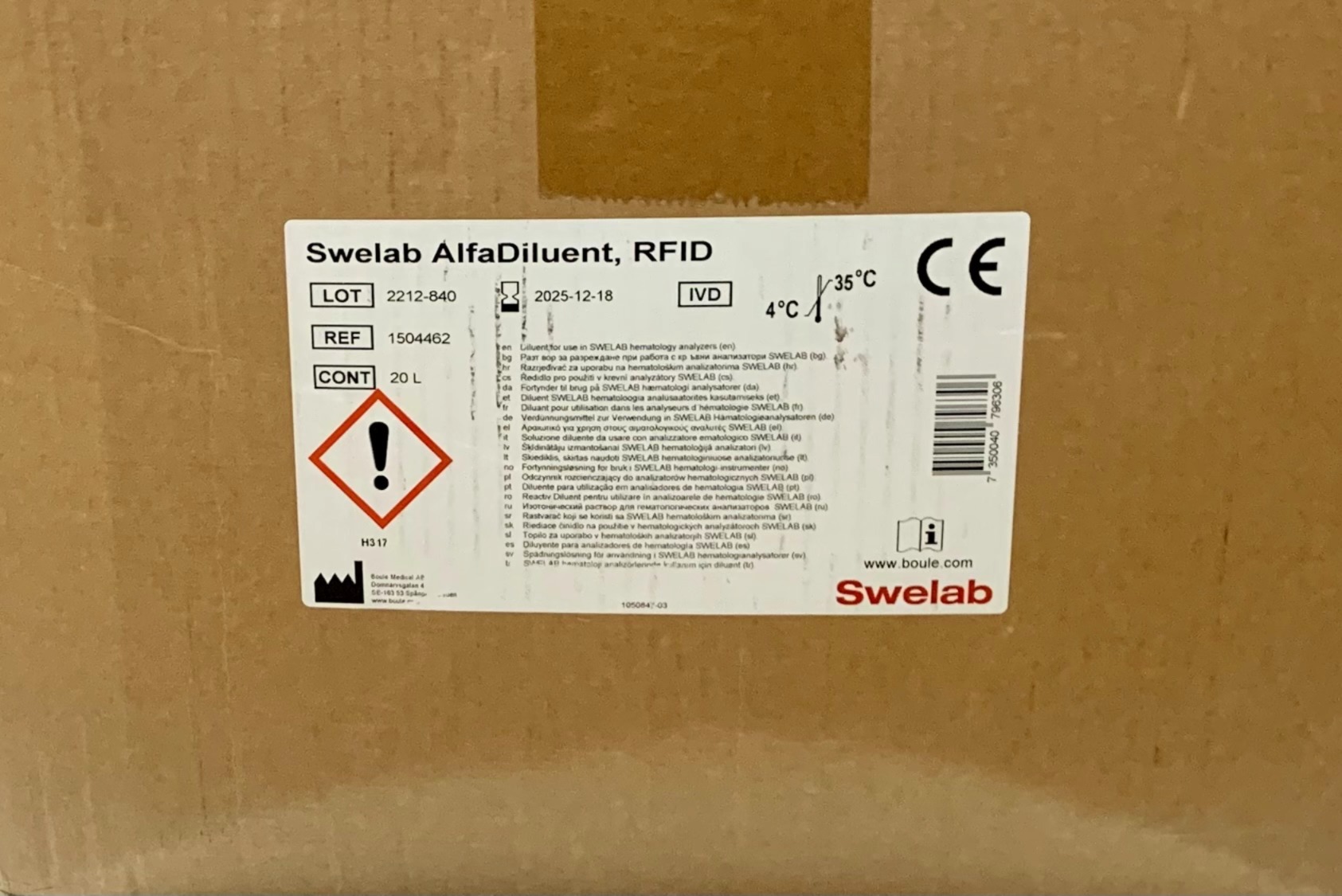 Swelab Alfa Diluent RFID 20l 
