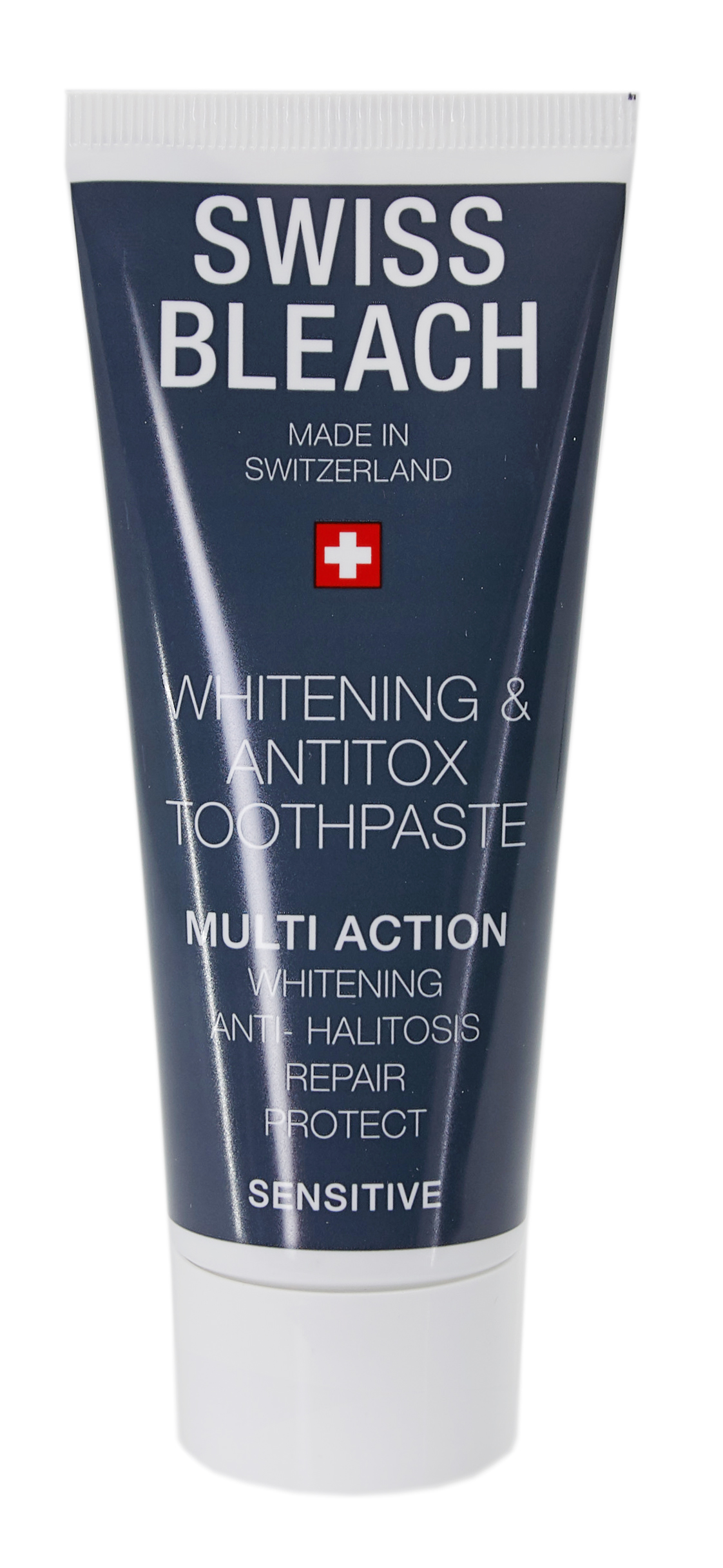 SWISSBLEACH Whitening & Antitox Zahncreme Tb 75 ml 