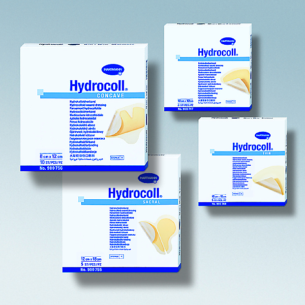 HYDROCOLL Verbale di idrocolloide 15x15 cm 5 pezzi 