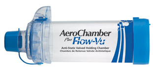 AEROCHAMBER ohne Maske blau 