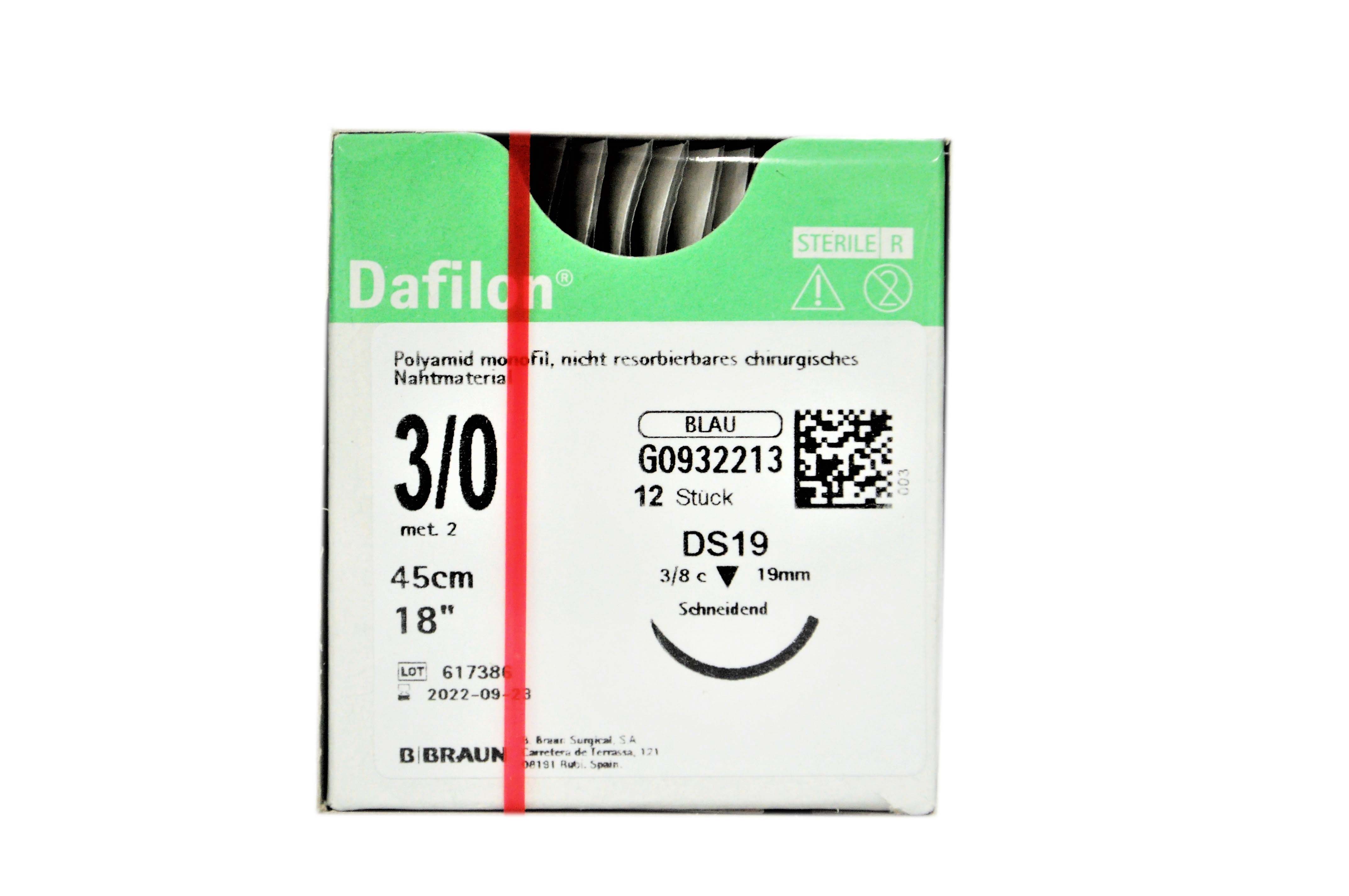 DAFILON 3-0 DS 19 45cm blu 12pze 