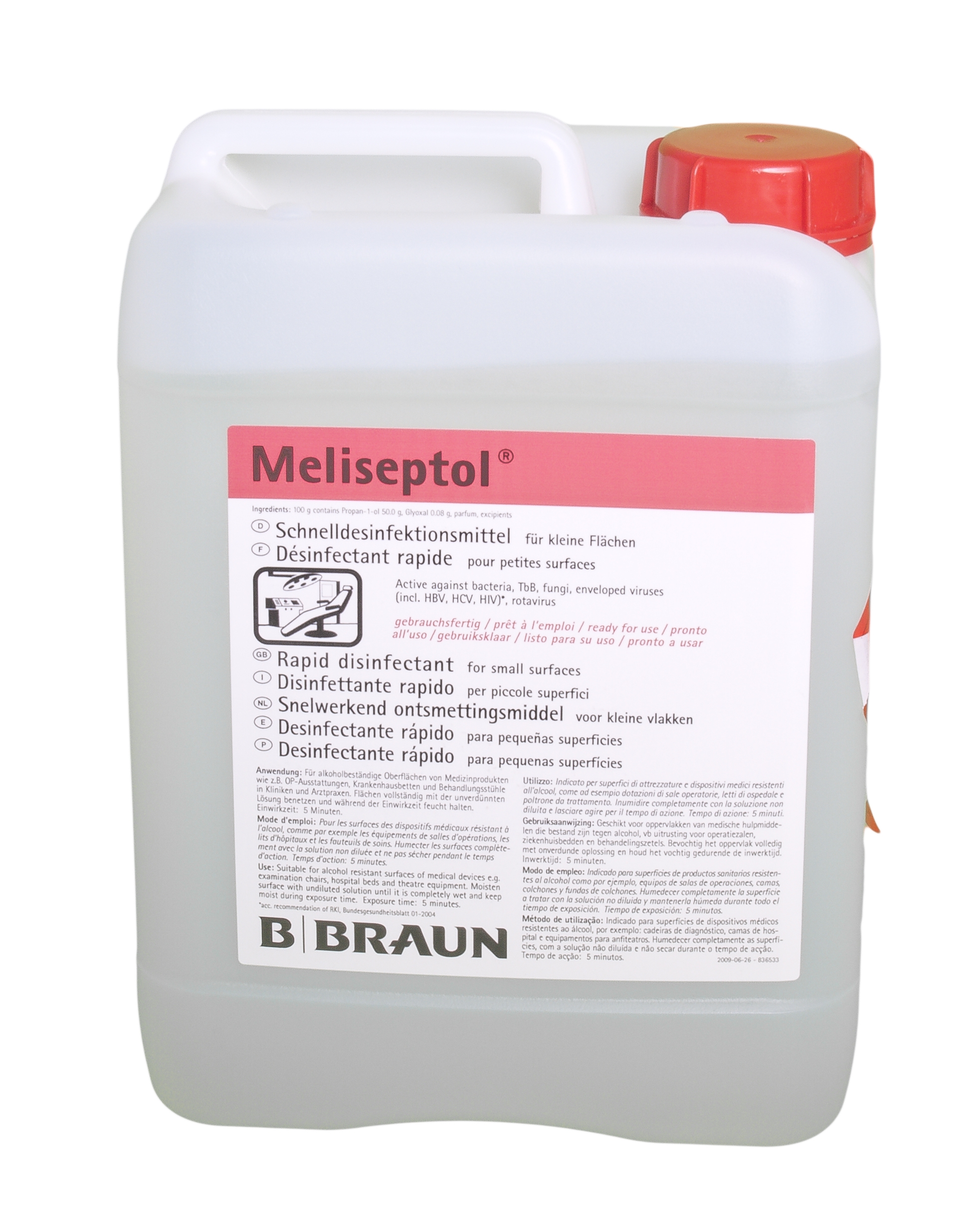 MELISEPTOL neue Formel Kanister 5 lt 