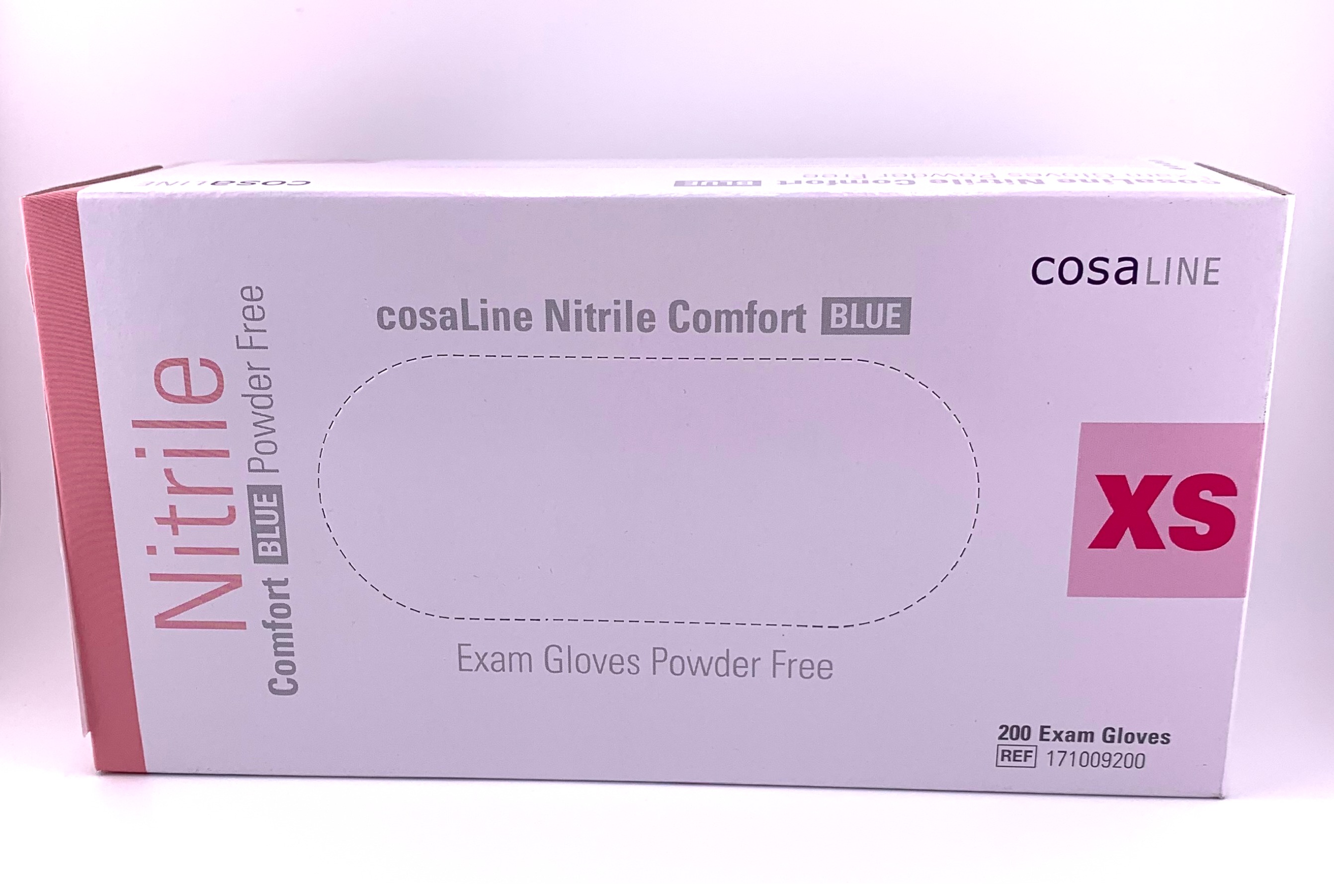 NITRIL Handschuhe Comf XS bl puderf 200 Stk 