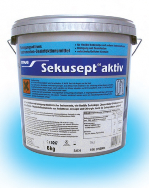 Disinfettante per strumenti Sekusept Aktiv in polvere 6 kg 