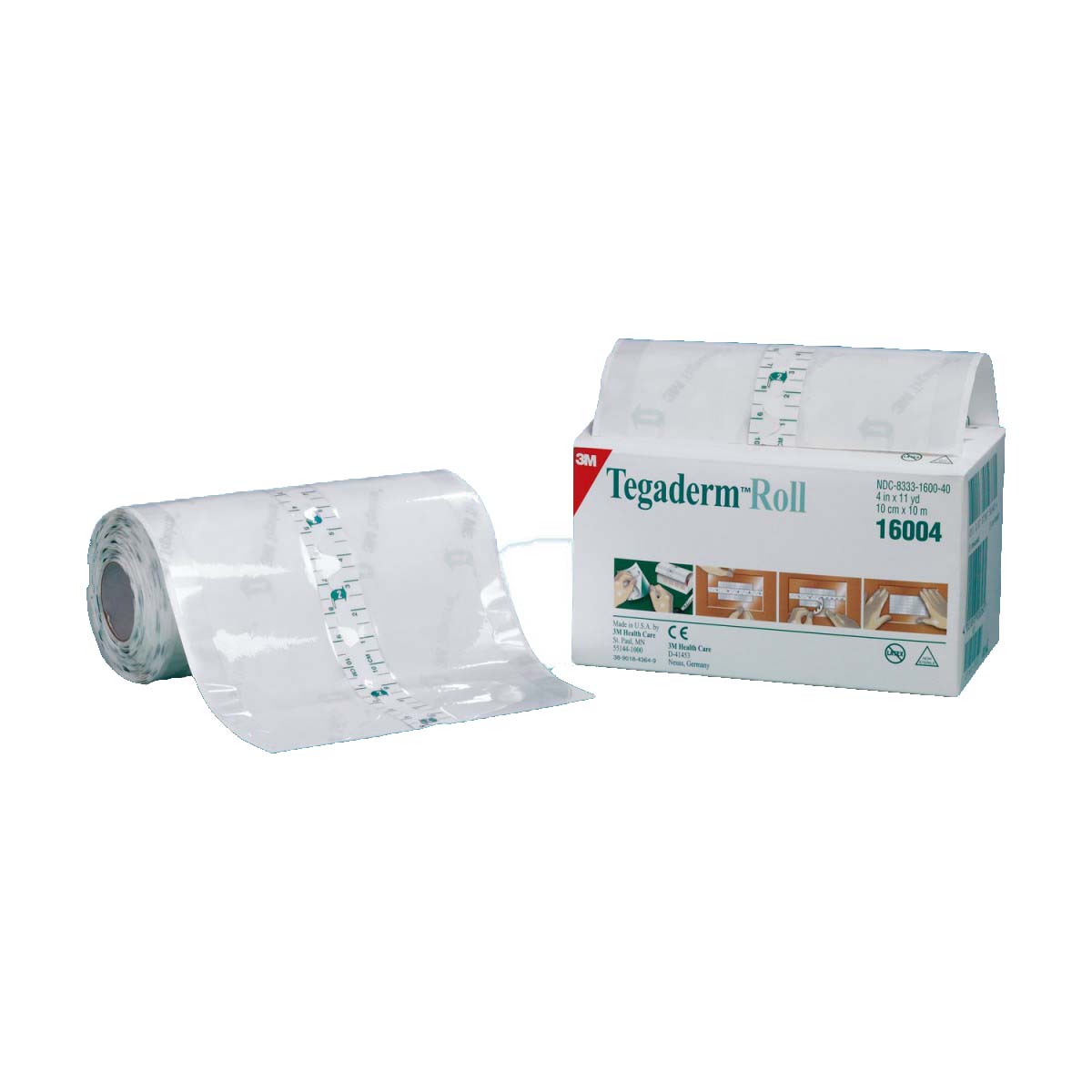 TEGADERM ROLL Fasciatura adesiva per ferite, 10 cm x 10 m, t 