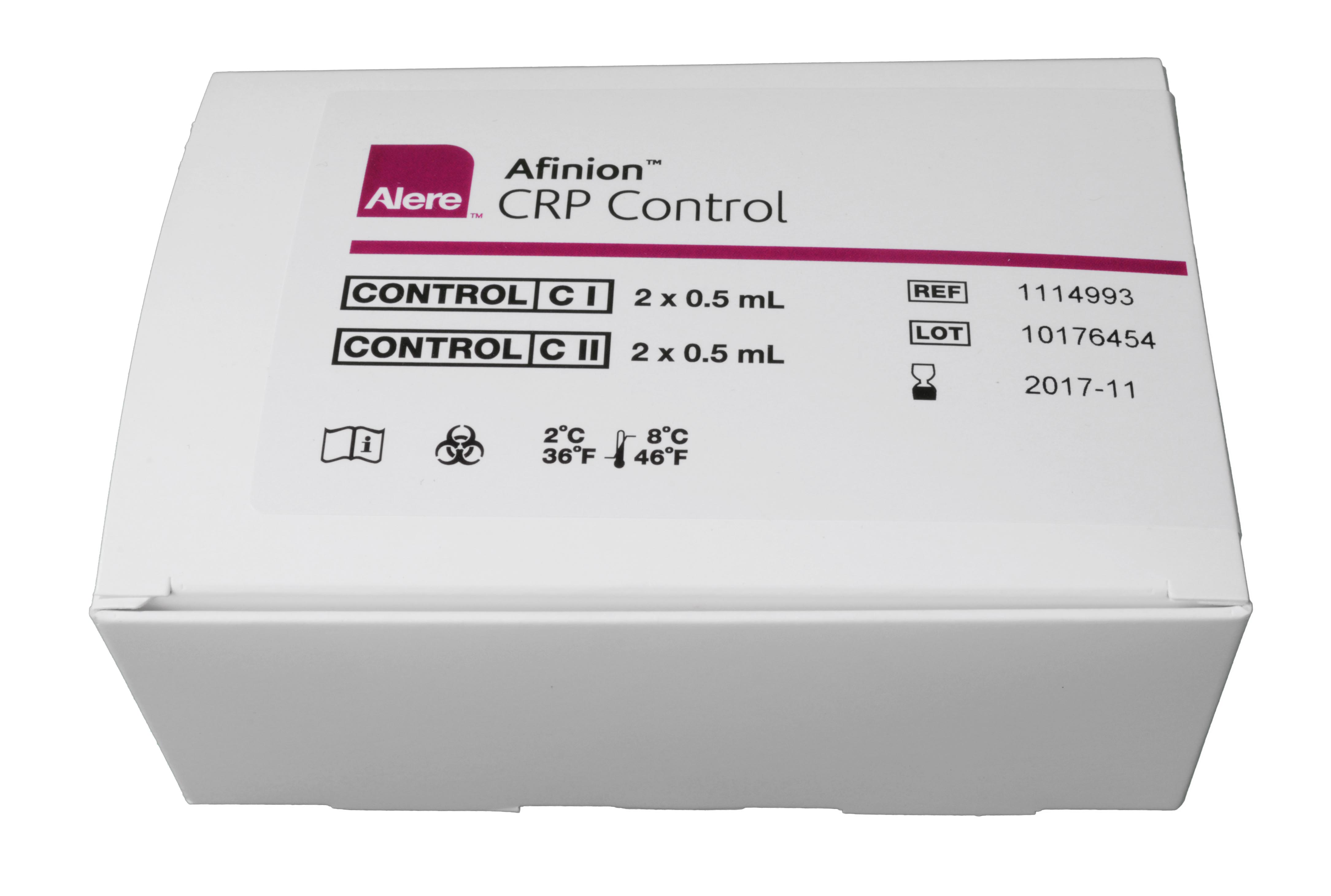 AFINION CRP livello di controllo I+II 2x0.5ml 