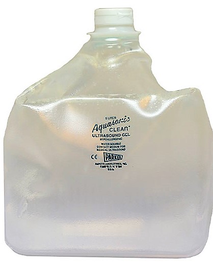 Gel per ultrasuoni Aquasonic clear 5 litri 