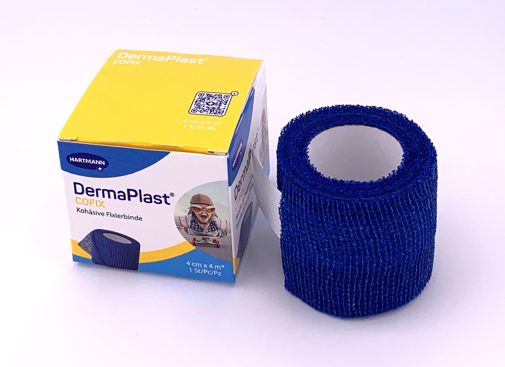 DERMAPLAST CoFix 4cmx4m bleu 