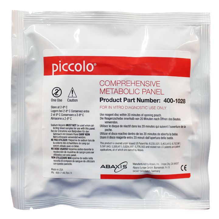 Piccolo® Comprehensive Metabolic Panel 