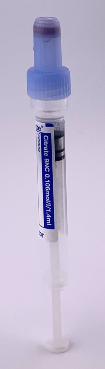 S-Monovette Citrat 1.4 ml blau 50 Stück 