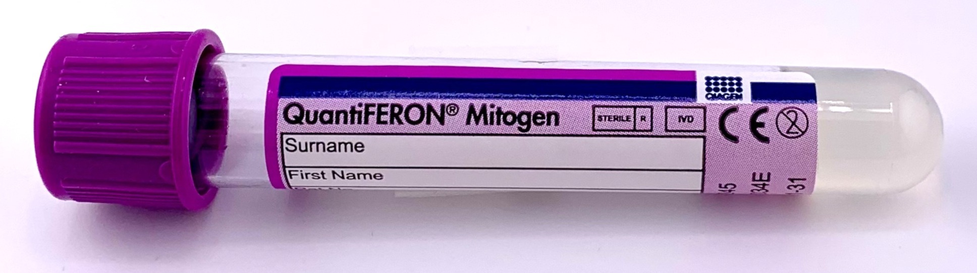 Tubes Quantiferon Plus TB1/TB2/NIL/MIT, 50 pièces 