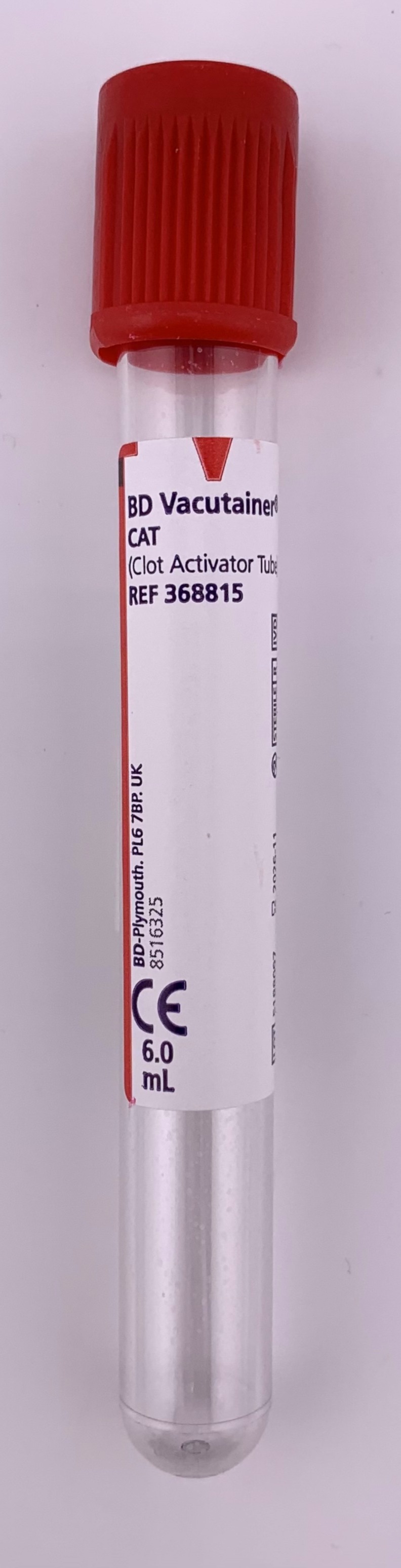 LabPack VACUTAINER Siero CAT 6ml rosso 10 pz. 