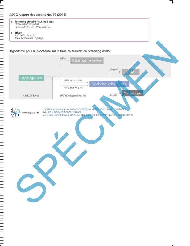 Auftragsformular Cervix Pathodiagnostics 